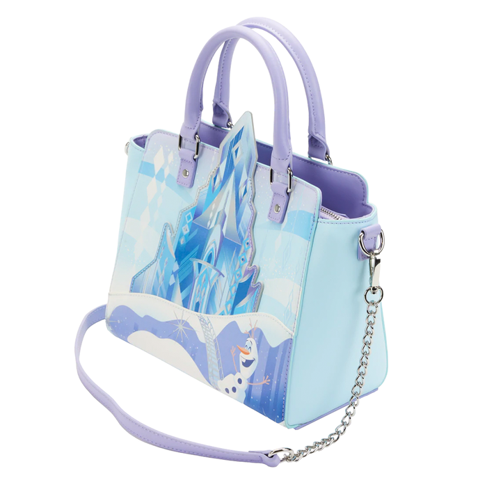 Loungefly: Disney - Frozen Princess Castle Cross Body Bag - for just $75! 