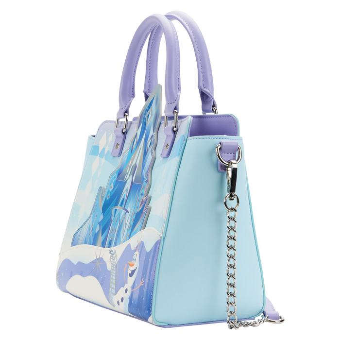 Loungefly: Disney - Frozen Princess Castle Cross Body Bag - for just $75! 