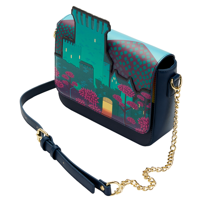 Loungefly: Disney - Brave Princess Castle Series Cross Body Bag - for just $80! 