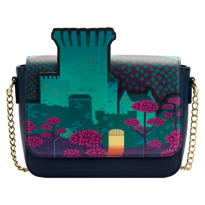 Loungefly: Disney - Brave Princess Castle Series Cross Body Bag - for just $80! 