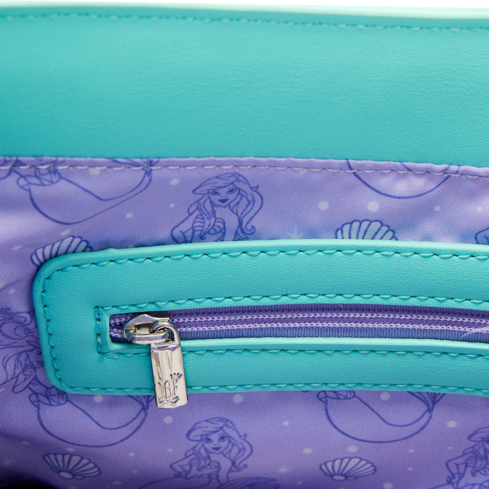 Loungefly: Disney The Little Mermaid - Princess Scenes Series Cross Body Bag - for just $75! 