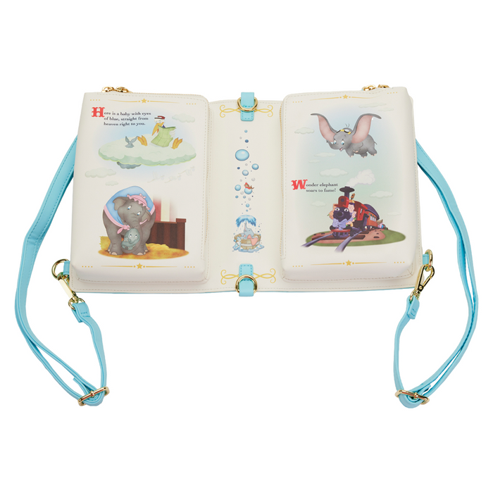 Loungefly: Disney - Dumbo Book Series Convertible Crossbody Bag - for just $85! 