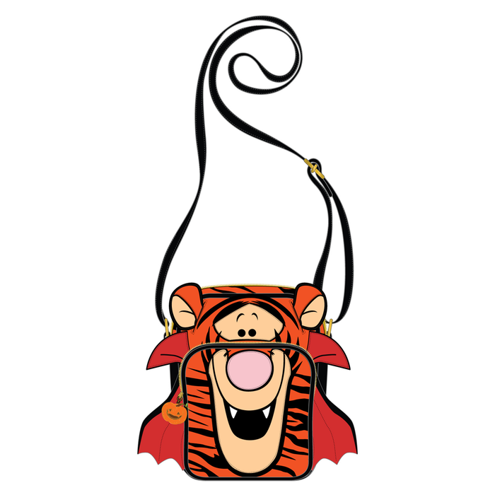 Loungefly: Disney - Winnie The Pooh Halloween Tigger Cosplay Passport Bag - for just $55! 