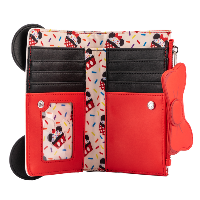 Loungefly: Disney Minnie Sweets Collection Flap Wallet - for just $40! 