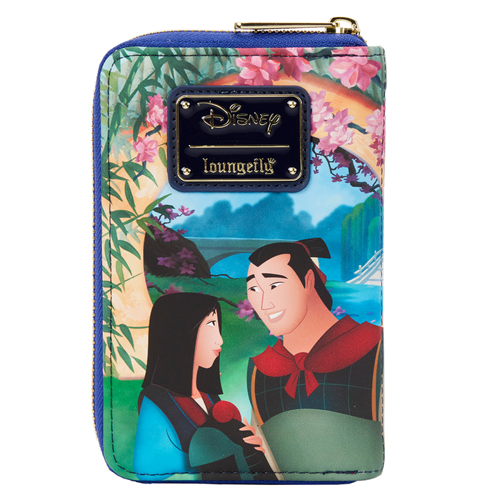 Loungefly: Disney Mulan Castle Zip Around Wallet - for just $40! 