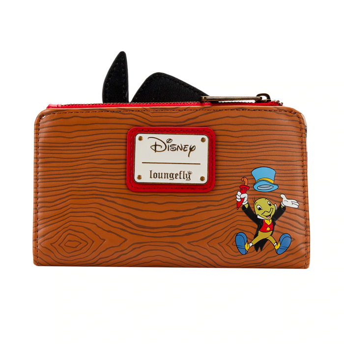 Loungefly: Disney Pinocchio Peeking Flap Wallet - for just $40! 