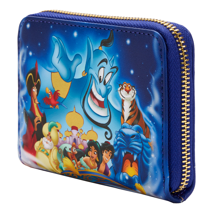 Loungefly: Disney - Aladdin 30th Anniversary Zip Around Wallet - for just $40! 