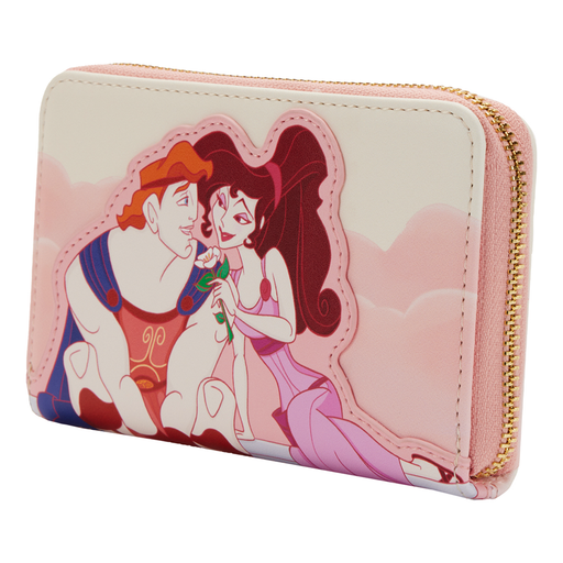 Loungefly: Disney - Hercules 25th Anniversary Meg and Hercule Zip Around Wallet - for just $40! 