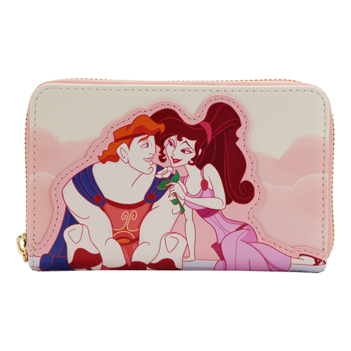 Loungefly: Disney - Hercules 25th Anniversary Meg and Hercule Zip Around Wallet - for just $40! 