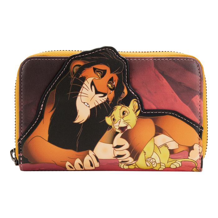 Loungefly: Disney - Lion King Villains Scene Scar Zip Around Wallet - for just $40! 