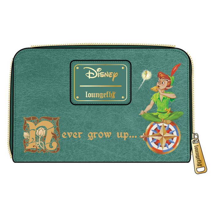 Loungefly: Disney - Peter Pan Book Series Zip Around Wallet - for just $40! 