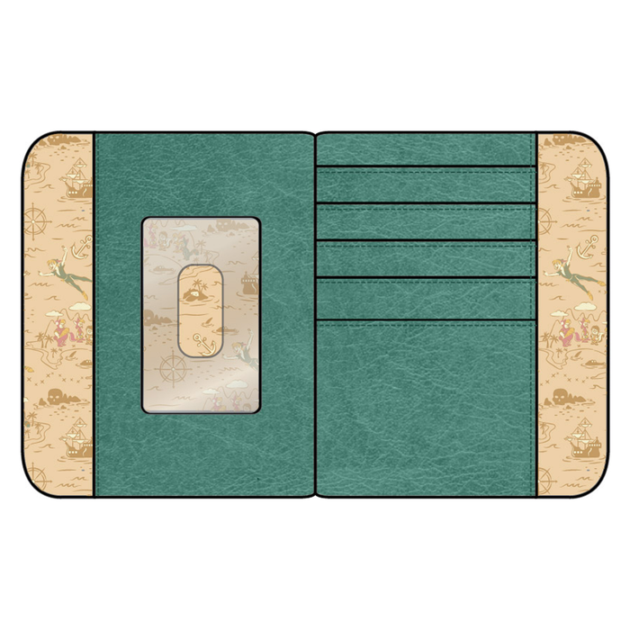 Loungefly: Disney - Peter Pan Book Series Zip Around Wallet - for just $40! 