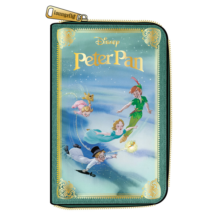 Loungefly: Disney - Peter Pan Book Series Zip Around Wallet - for just $40! 