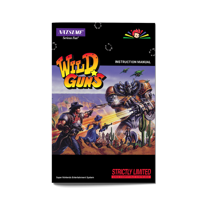 Wild Guns (Strictly Limited) [European Import] (Super Nintendo) - for just $0! 