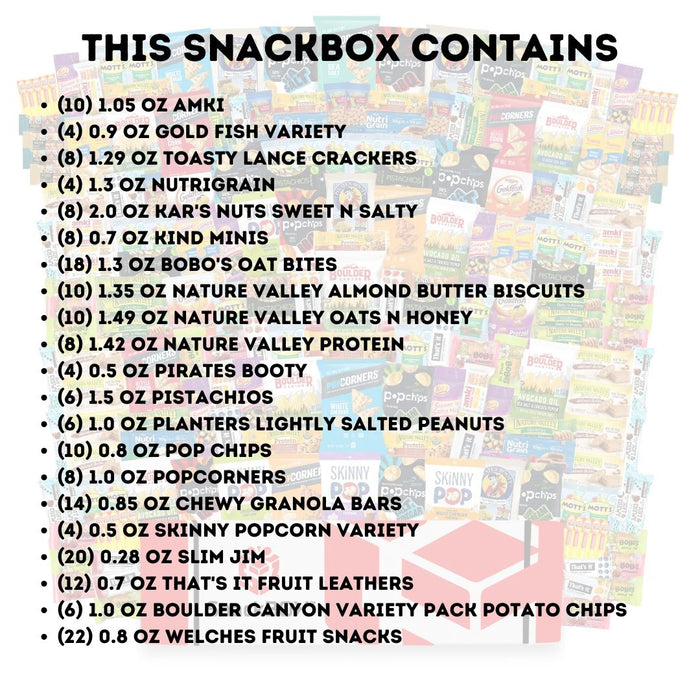 HEALTHY Office Variety Catering Care Package (200 Snacks) | By SnackBOX - for just $179.99! 