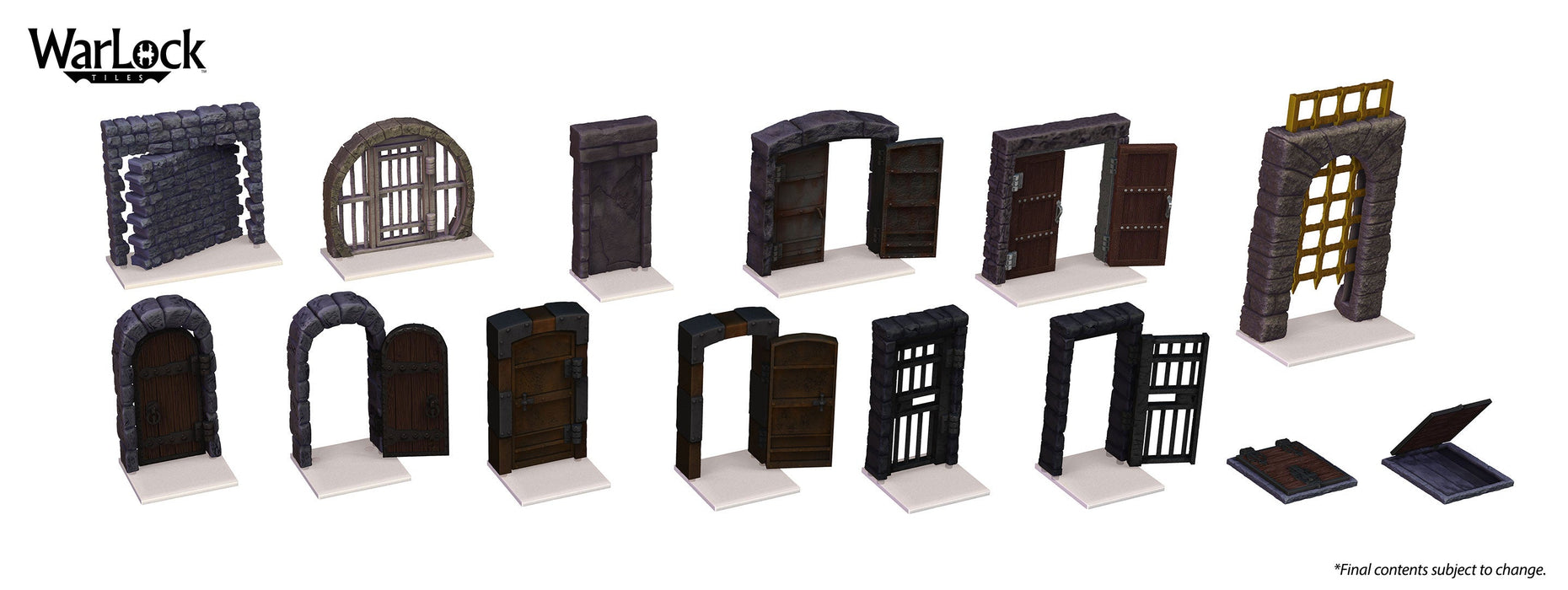 WarLock Tiles: Doors & Archways - for just $49.99! 