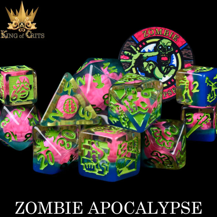 Zombie Apocalypse - 11 Dice Set - for just $29.99! 