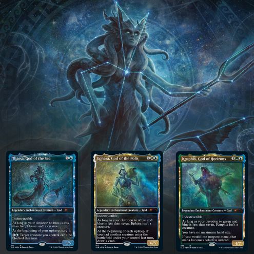 Magic: the Gathering - Secret Lair Drop Series: Theros Stargazing Vol. II (Thassa) - for just $55! 