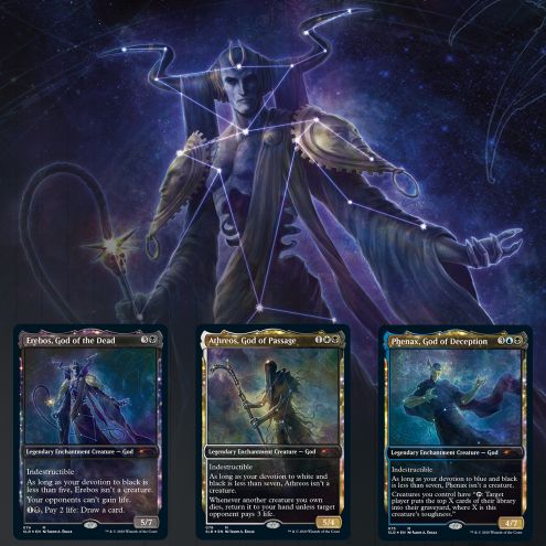Magic: the Gathering - Secret Lair Drop Series: Theros Stargazing Vol. III (Erebos) - for just $60! 