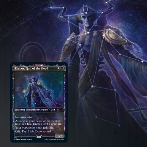 Magic: the Gathering - Secret Lair Drop Series: Theros Stargazing Vol. III (Erebos) - for just $60! 