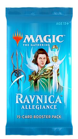 Magic: the Gathering - Ravnica Allegiance Draft Booster Pack - for just $4! 