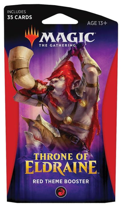 Magic: the Gathering - Throne of Eldraine Red Theme Booster - for just $9.99! 