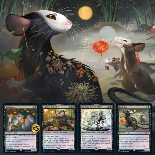 Magic: the Gathering - Secret Lair Drop Series: Year of the Rat - for just $60! 