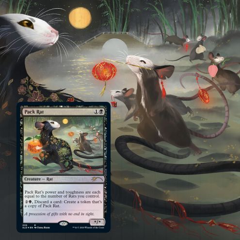 Magic: the Gathering - Secret Lair Drop Series: Year of the Rat - for just $60! 