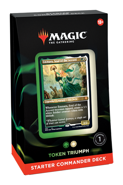 Magic: The Gathering - Starter Commander Deck - Token Triumph - for just $29.99! 