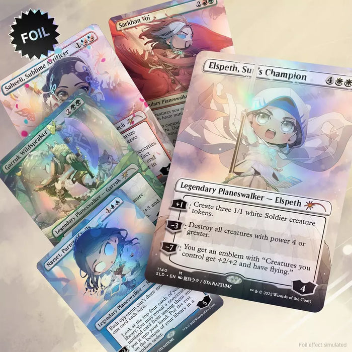 Magic: the Gathering - Secret Lair Li’l’er Walkers Foil Edition - for just $45! 