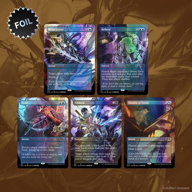 Magic: the Gathering - Secret Lair Introducing - Kaito Shizuki Foil Edition - for just $39.99! 