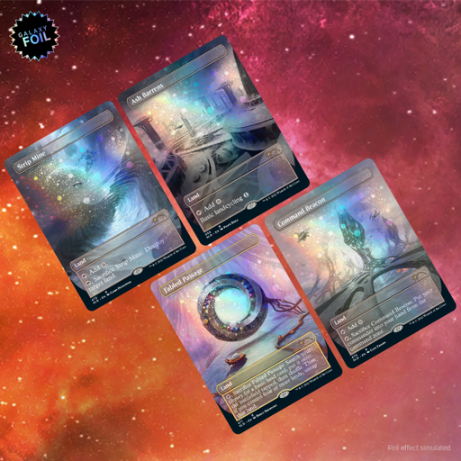 Magic: the Gathering - Secret Lair Totally Spaced Out Galaxy Foil Edition - for just $129! 