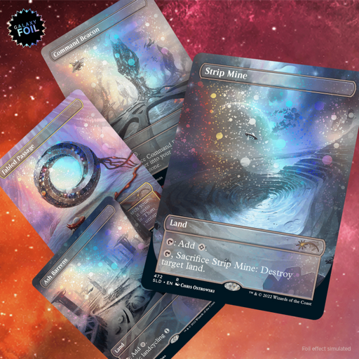 Magic: the Gathering - Secret Lair Totally Spaced Out Galaxy Foil Edition - for just $129! 