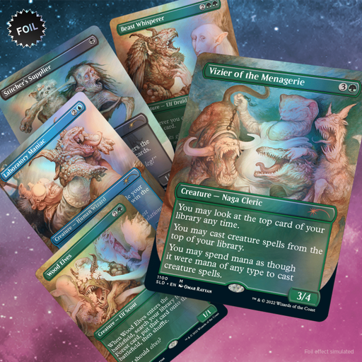 Magic: the Gathering - Secret Lair The Weirdest Pets in the Multiverse Foil Edition - for just $39.99! 