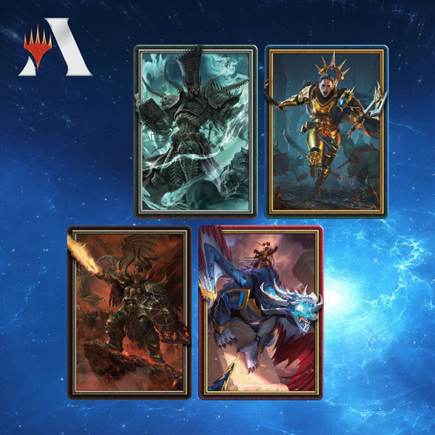 Magic: the Gathering - Secret Lair X Warhammer Age of Sigmar Foil Edition - for just $94! 