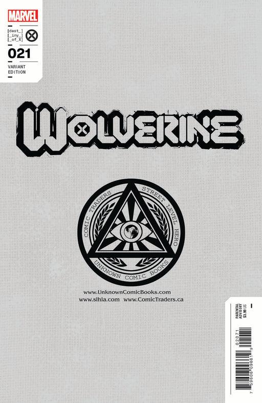 Wolverine 21 Unknown Comics Felipe Massafera Exclusive Var (05/18/2022) - for just $10! 