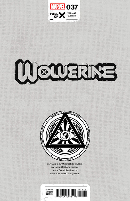 [Signed by David Nakayama] WOLVERINE #37 [FALL] UNKNOWN COMICS DAVID NAKAYAMA HELLFIRE EXCLUSIVE VAR - for just $20! 
