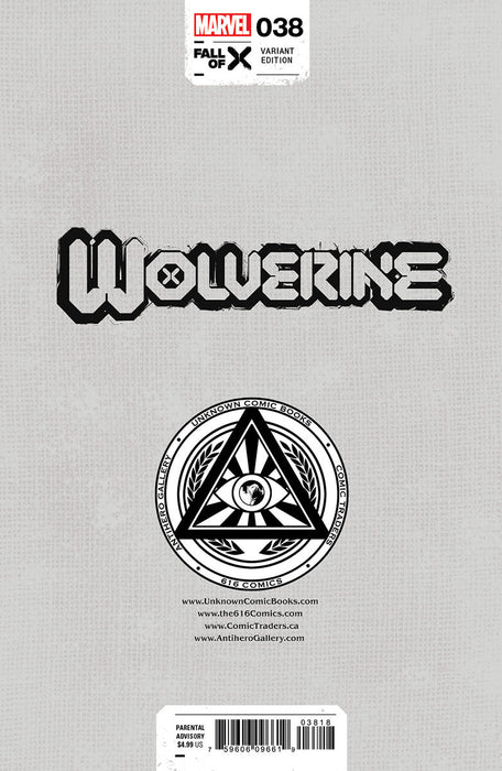 [Signed Nakayama W/ COA] WOLVERINE #38 [FALL] UNKNOWN COMICS DAVID NAKAYAMA HELLFIRE EXCLUSIVE VIRGIN VAR (04/24/2024) - for just $40! 