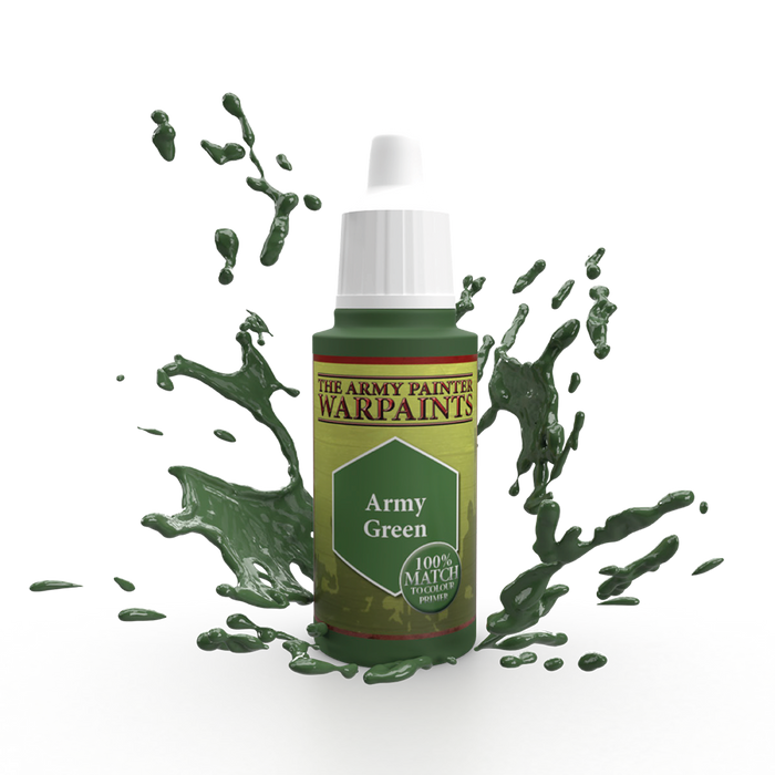 Army Painter Warpaints: Army Green 18ml - for just $3.99! 