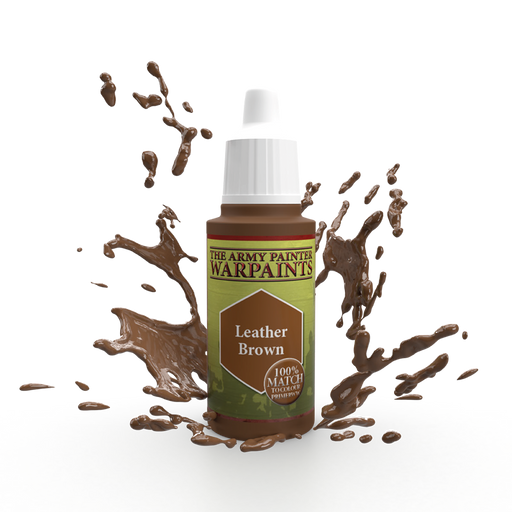 Army Painter Warpaints: Leather Brown 18ml - for just $3.99! 