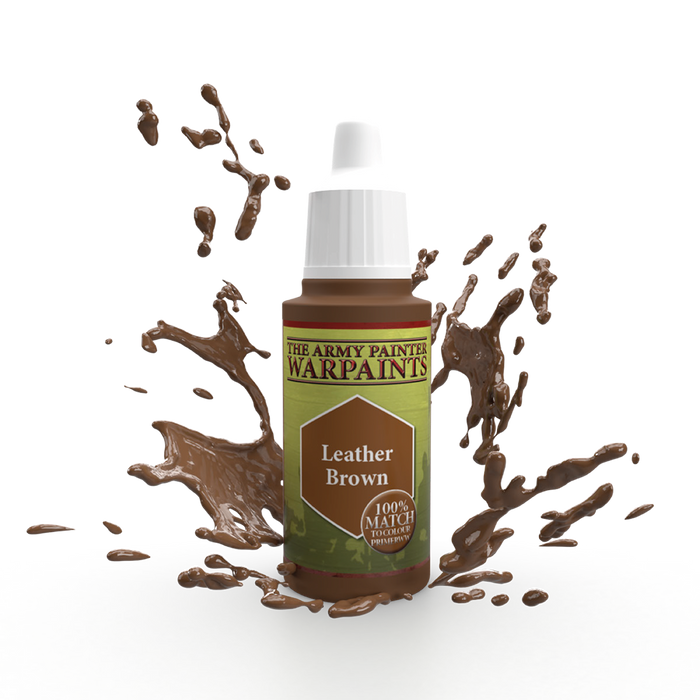 Army Painter Warpaints: Leather Brown 18ml - for just $3.99! 