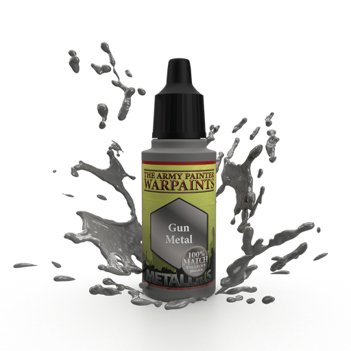 Army Painter Warpaints: Metallics - Gun Metal 18ml - for just $3.99! 