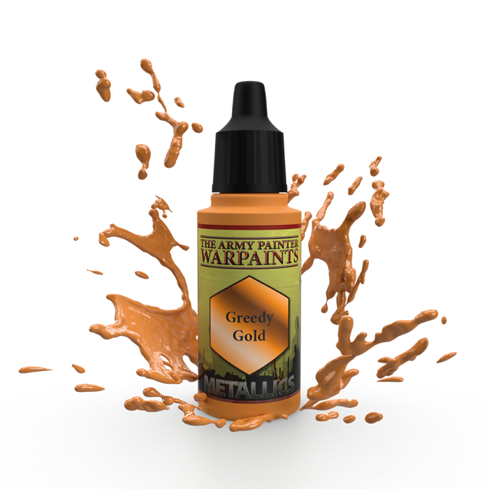 Army Painter Warpaints: Metallics - Greedy Gold 18ml - for just $3.99! 