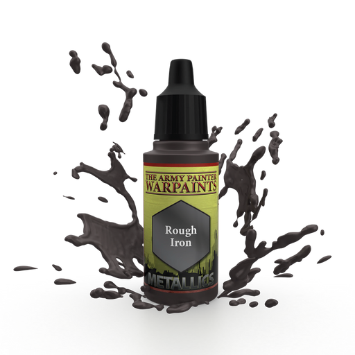 Army Painter Warpaints: Metallics - Rough Iron 18ml - for just $3.99! 