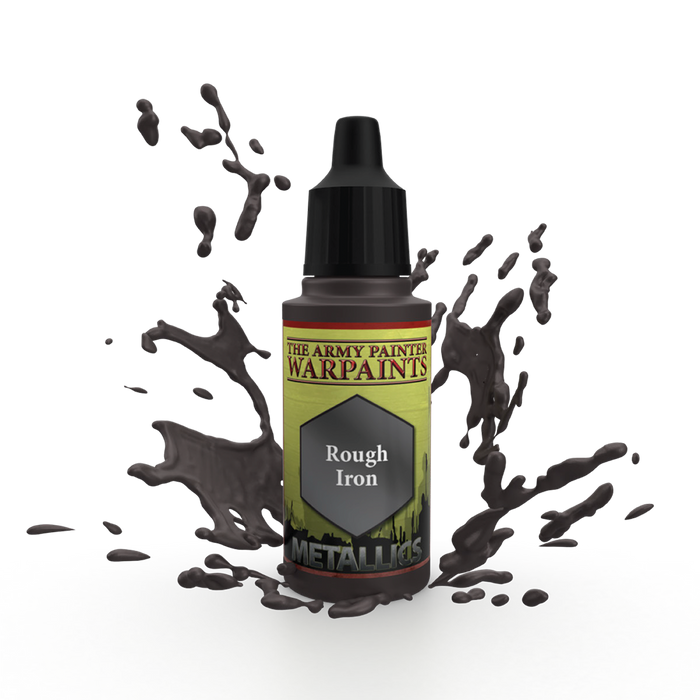 Army Painter Warpaints: Metallics - Rough Iron 18ml - for just $3.99! 
