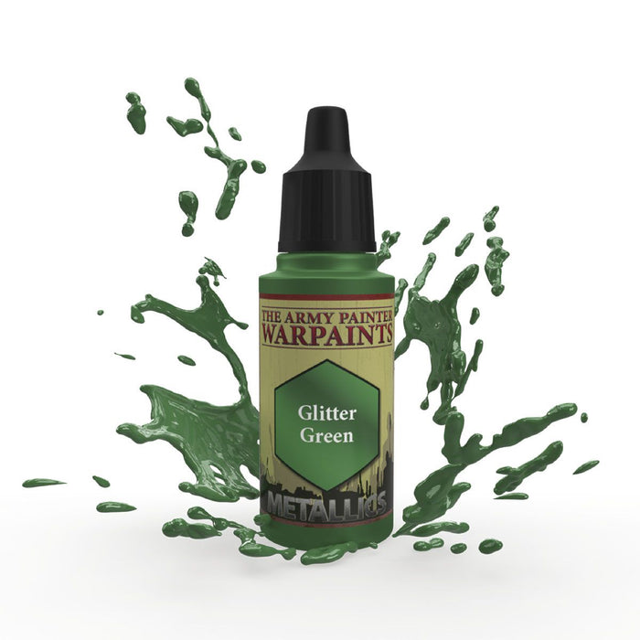 Army Painter Warpaints: Metallics - Glitter Green 18ml - for just $2.99! 