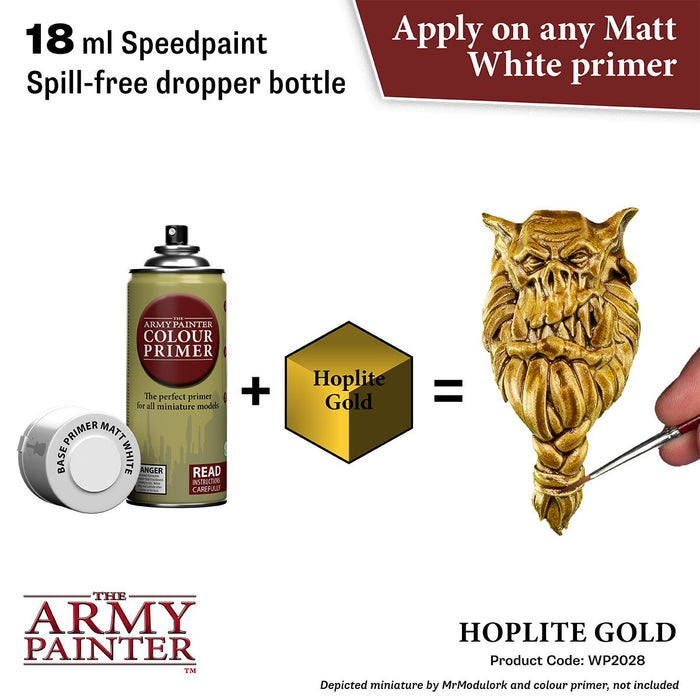 Army Painter Warpaints Speedpaint 2.0: Hoplite Gold 18ml - for just $4.99! 
