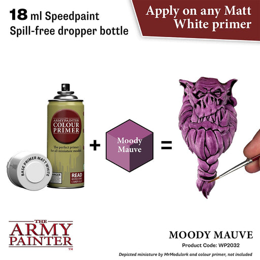 Army Painter Warpaints Speedpaint 2.0: Moody Mauve 18ml - Premium Miniatures - Just $4.99! Shop now at Retro Gaming of Denver