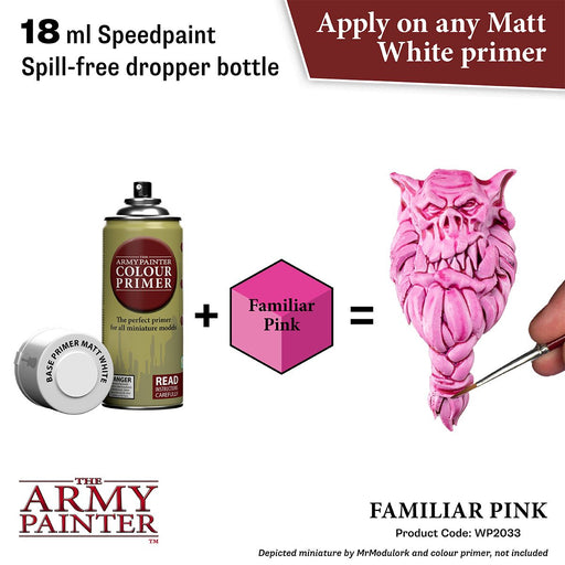 Army Painter Warpaints Speedpaint 2.0: Familiar Pink 18ml - Premium Miniatures - Just $4.99! Shop now at Retro Gaming of Denver