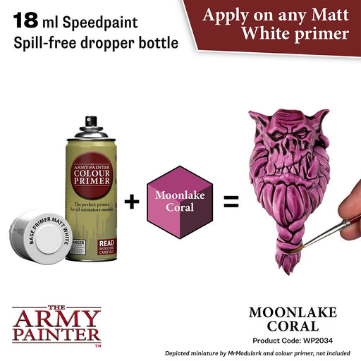 Army Painter Warpaints Speedpaint 2.0: Moonlake Coral 18ml - Premium Miniatures - Just $4.99! Shop now at Retro Gaming of Denver